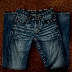 Mens Buckle Jeans